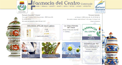 Desktop Screenshot of farmaciadelcentroarese.it